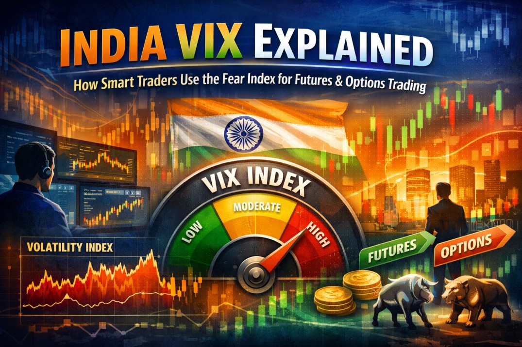 India VIX Explained: How Smart Traders Use the Fear Index for Futures & Options Trading